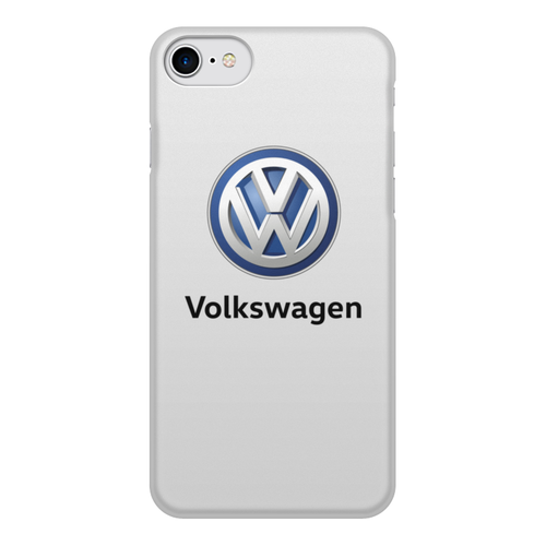 Заказать чехол для iPhone 8/8 Plus в Москве. Чехол для iPhone 8, объёмная печать Volkswagen от DESIGNER   - готовые дизайны и нанесение принтов.
