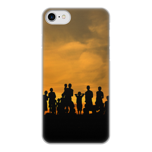 Заказать чехол для iPhone 8/8 Plus в Москве. Чехол для iPhone 8, объёмная печать силуэты от Оксана Музыка - готовые дизайны и нанесение принтов.