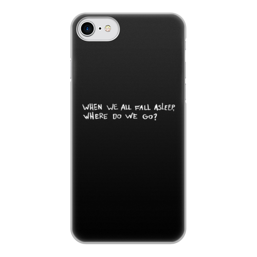 Заказать чехол для iPhone 8/8 Plus в Москве. Чехол для iPhone 8, объёмная печать Billie Eilish от DESIGNER   - готовые дизайны и нанесение принтов.