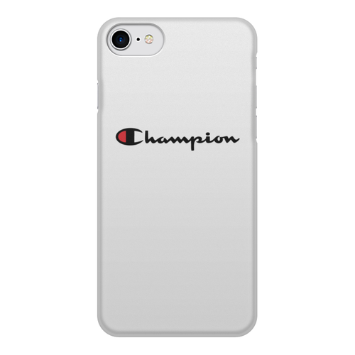 Заказать чехол для iPhone 8/8 Plus в Москве. Чехол для iPhone 8, объёмная печать Champion от DESIGNER   - готовые дизайны и нанесение принтов.