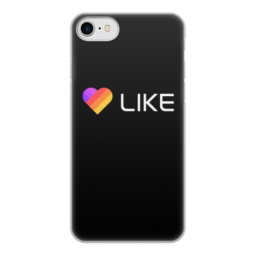 Заказать чехол для iPhone 8/8 Plus в Москве. Чехол для iPhone 8, объёмная печать Like  от DESIGNER   - готовые дизайны и нанесение принтов.