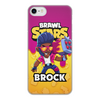 Заказать чехол для iPhone 8/8 Plus в Москве. Чехол для iPhone 8, объёмная печать BRAWL STARS BROCK от geekbox - готовые дизайны и нанесение принтов.