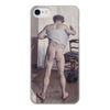 Заказать чехол для iPhone 8/8 Plus в Москве. Чехол для iPhone 8, объёмная печать Мужчина в ванной (картина Кайботта) от trend - готовые дизайны и нанесение принтов.