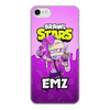 Заказать чехол для iPhone 8/8 Plus в Москве. Чехол для iPhone 8, объёмная печать BRAWL STARS EMZ от geekbox - готовые дизайны и нанесение принтов.
