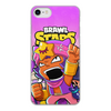 Заказать чехол для iPhone 8/8 Plus в Москве. Чехол для iPhone 8, объёмная печать BRAWL STARS SANDY от geekbox - готовые дизайны и нанесение принтов.