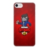 Заказать чехол для iPhone 8/8 Plus в Москве. Чехол для iPhone 8, объёмная печать BRAWL STARS CROW от geekbox - готовые дизайны и нанесение принтов.