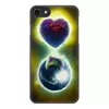 Заказать чехол для iPhone 8/8 Plus в Москве. Чехол для iPhone 8, объёмная печать Котик и Сердце от Дана Столыпина - готовые дизайны и нанесение принтов.