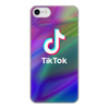 Заказать чехол для iPhone 8/8 Plus в Москве. Чехол для iPhone 8, объёмная печать TikTok  от DESIGNER   - готовые дизайны и нанесение принтов.