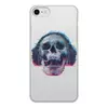 Заказать чехол для iPhone 8/8 Plus в Москве. Чехол для iPhone 8, объёмная печать Skull loves music от Дана Столыпина - готовые дизайны и нанесение принтов.