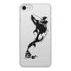 Заказать чехол для iPhone 8/8 Plus в Москве. Чехол для iPhone 8, объёмная печать Чернильный дельфин  от ISliM - готовые дизайны и нанесение принтов.