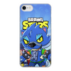 Заказать чехол для iPhone 8/8 Plus в Москве. Чехол для iPhone 8, объёмная печать BRAWL STARS LEON от geekbox - готовые дизайны и нанесение принтов.