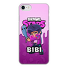 Заказать чехол для iPhone 8/8 Plus в Москве. Чехол для iPhone 8, объёмная печать BRAWL STARS BIBI от geekbox - готовые дизайны и нанесение принтов.