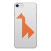 Заказать чехол для iPhone 8/8 Plus в Москве. Чехол для iPhone 8, объёмная печать Оранжевый жираф от namormai@mail.ru - готовые дизайны и нанесение принтов.