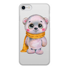 Заказать чехол для iPhone 8/8 Plus в Москве. Чехол для iPhone 8, объёмная печать Мишка от Дана Столыпина - готовые дизайны и нанесение принтов.