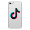 Заказать чехол для iPhone 8/8 Plus в Москве. Чехол для iPhone 8, объёмная печать TikTok  от DESIGNER   - готовые дизайны и нанесение принтов.