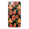 Заказать чехол для iPhone 8/8 Plus в Москве. Чехол для iPhone 8, объёмная печать тюльпаны от THE_NISE  - готовые дизайны и нанесение принтов.