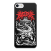 Заказать чехол для iPhone 8/8 Plus в Москве. Чехол для iPhone 8, объёмная печать Krocophile band от Leichenwagen - готовые дизайны и нанесение принтов.