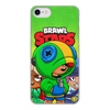 Заказать чехол для iPhone 8/8 Plus в Москве. Чехол для iPhone 8, объёмная печать BRAWL STARS LEON от geekbox - готовые дизайны и нанесение принтов.
