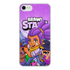 Заказать чехол для iPhone 8/8 Plus в Москве. Чехол для iPhone 8, объёмная печать BRAWL STARS SHELLY  от geekbox - готовые дизайны и нанесение принтов.