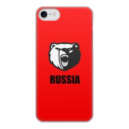 Заказать чехол для iPhone 8/8 Plus в Москве. Чехол для iPhone 8, объёмная печать Russia от THE_NISE  - готовые дизайны и нанесение принтов.