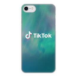 Заказать чехол для iPhone 8/8 Plus в Москве. Чехол для iPhone 8, объёмная печать Tik Tok от THE_NISE  - готовые дизайны и нанесение принтов.