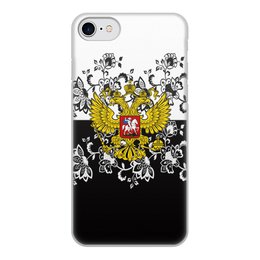 Заказать чехол для iPhone 8/8 Plus в Москве. Чехол для iPhone 8, объёмная печать Узор и герб от THE_NISE  - готовые дизайны и нанесение принтов.