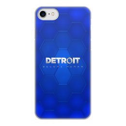 Заказать чехол для iPhone 8/8 Plus в Москве. Чехол для iPhone 8, объёмная печать Detroit Become Human от THE_NISE  - готовые дизайны и нанесение принтов.