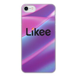 Заказать чехол для iPhone 8/8 Plus в Москве. Чехол для iPhone 8, объёмная печать Likee от THE_NISE  - готовые дизайны и нанесение принтов.