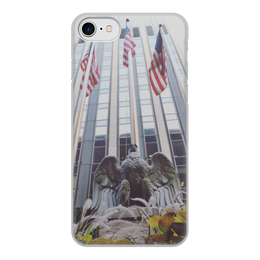 Заказать чехол для iPhone 8/8 Plus в Москве. Чехол для iPhone 8, объёмная печать American eagle  от Vicky - готовые дизайны и нанесение принтов.
