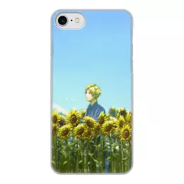 Заказать чехол для iPhone 8/8 Plus в Москве. Чехол для iPhone 8, объёмная печать Подсолнухи от Дана Столыпина - готовые дизайны и нанесение принтов.
