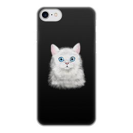 Заказать чехол для iPhone 8/8 Plus в Москве. Чехол для iPhone 8, объёмная печать кошка от THE_NISE  - готовые дизайны и нанесение принтов.