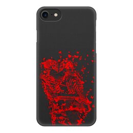 Заказать чехол для iPhone 8/8 Plus в Москве. Чехол для iPhone 8, объёмная печать Влюбленные от Дана Столыпина - готовые дизайны и нанесение принтов.