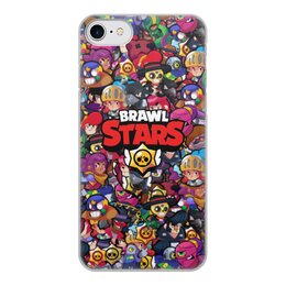 Заказать чехол для iPhone 8/8 Plus в Москве. Чехол для iPhone 8, объёмная печать Brawl Stars от THE_NISE  - готовые дизайны и нанесение принтов.