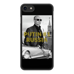 Заказать чехол для iPhone 8/8 Plus в Москве. Чехол для iPhone 8, объёмная печать Владимир Путин от EDJEY  - готовые дизайны и нанесение принтов.