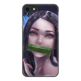 Заказать чехол для iPhone 8/8 Plus в Москве. Чехол для iPhone 8, объёмная печать Nezuko от Дана Столыпина - готовые дизайны и нанесение принтов.