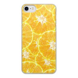 Заказать чехол для iPhone 8/8 Plus в Москве. Чехол для iPhone 8, объёмная печать Апельсины от THE_NISE  - готовые дизайны и нанесение принтов.