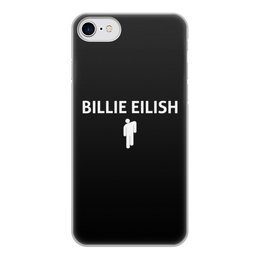 Заказать чехол для iPhone 8/8 Plus в Москве. Чехол для iPhone 8, объёмная печать Billie Eilish от DESIGNER   - готовые дизайны и нанесение принтов.