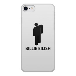 Заказать чехол для iPhone 8/8 Plus в Москве. Чехол для iPhone 8, объёмная печать Billie Eilish от DESIGNER   - готовые дизайны и нанесение принтов.