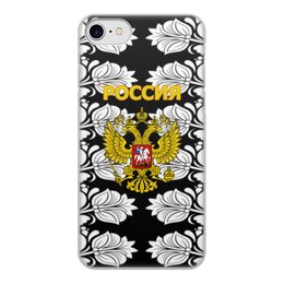 Заказать чехол для iPhone 8/8 Plus в Москве. Чехол для iPhone 8, объёмная печать Russia от THE_NISE  - готовые дизайны и нанесение принтов.