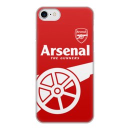 Заказать чехол для iPhone 8/8 Plus в Москве. Чехол для iPhone 8, объёмная печать Arsenal от geekbox - готовые дизайны и нанесение принтов.