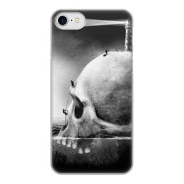 Заказать чехол для iPhone 8/8 Plus в Москве. Чехол для iPhone 8, объёмная печать Маяк-Череп от Дана Столыпина - готовые дизайны и нанесение принтов.