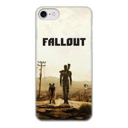 Заказать чехол для iPhone 8/8 Plus в Москве. Чехол для iPhone 8, объёмная печать Fallout от THE_NISE  - готовые дизайны и нанесение принтов.