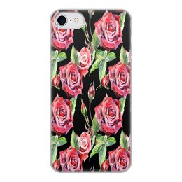 Заказать чехол для iPhone 8/8 Plus в Москве. Чехол для iPhone 8, объёмная печать букет роз от THE_NISE  - готовые дизайны и нанесение принтов.