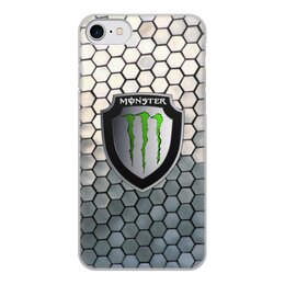 Заказать чехол для iPhone 8/8 Plus в Москве. Чехол для iPhone 8, объёмная печать Monster Energy от THE_NISE  - готовые дизайны и нанесение принтов.