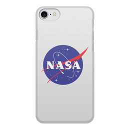Заказать чехол для iPhone 8/8 Plus в Москве. Чехол для iPhone 8, объёмная печать NASA | НАСА от The Spaceway  - готовые дизайны и нанесение принтов.