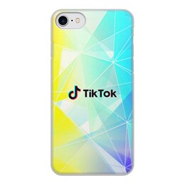 Заказать чехол для iPhone 8/8 Plus в Москве. Чехол для iPhone 8, объёмная печать Tik Tok от THE_NISE  - готовые дизайны и нанесение принтов.