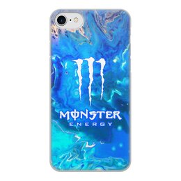 Заказать чехол для iPhone 8/8 Plus в Москве. Чехол для iPhone 8, объёмная печать Monster Energy от THE_NISE  - готовые дизайны и нанесение принтов.