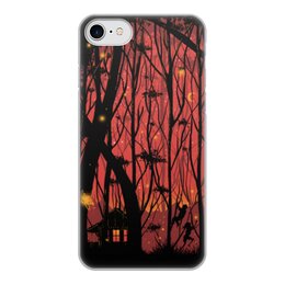 Заказать чехол для iPhone 8/8 Plus в Москве. Чехол для iPhone 8, объёмная печать Фантастические джунгли от ISliM - готовые дизайны и нанесение принтов.