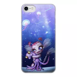 Заказать чехол для iPhone 8/8 Plus в Москве. Чехол для iPhone 8, объёмная печать Дочь Посейдона от Дана Столыпина - готовые дизайны и нанесение принтов.