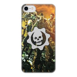 Заказать чехол для iPhone 8/8 Plus в Москве. Чехол для iPhone 8, объёмная печать Gears of War  от THE_NISE  - готовые дизайны и нанесение принтов.